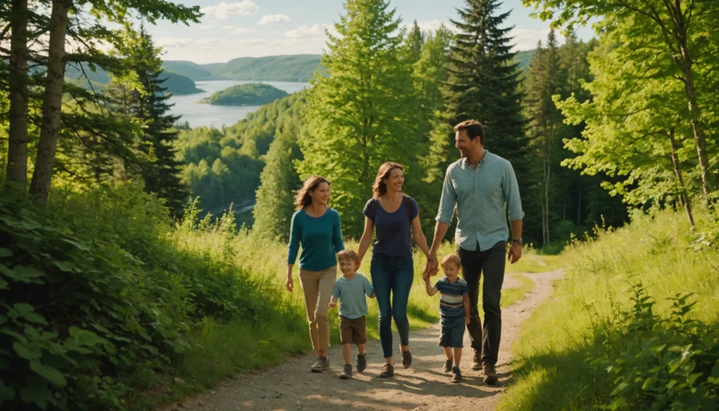 voyage famille québec