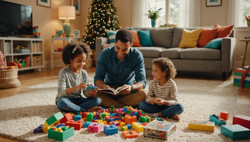 les enfants peuvent y decouvrir de nouveaux jouets et jeux