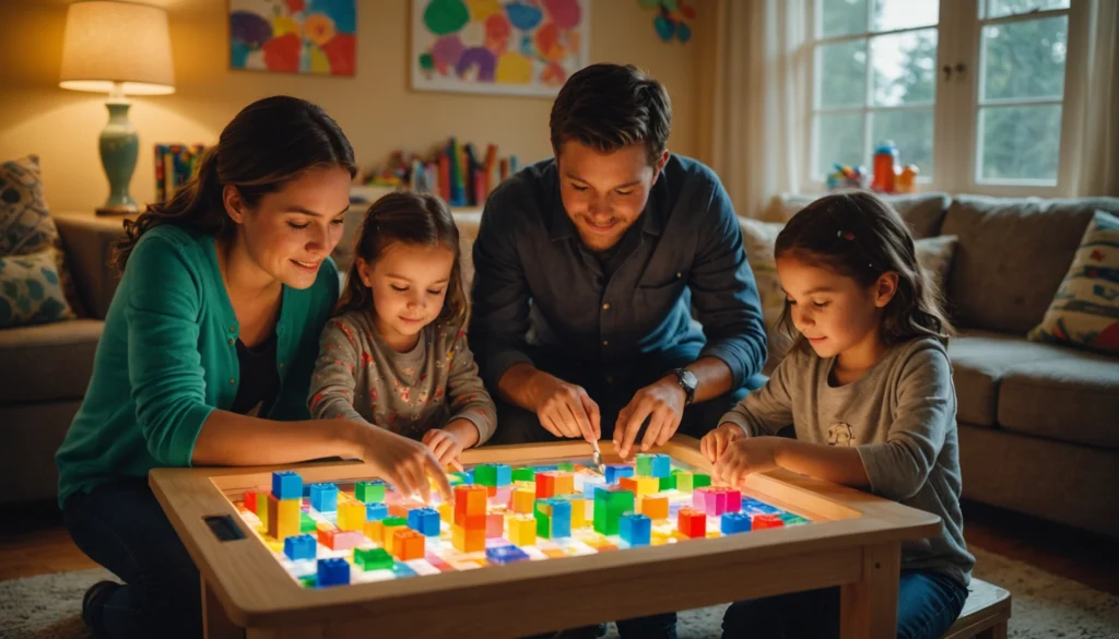 table lumineuse enfant